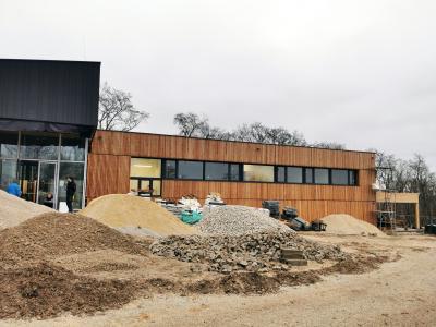 Stavba Domu přírody Českého krasu, 2022