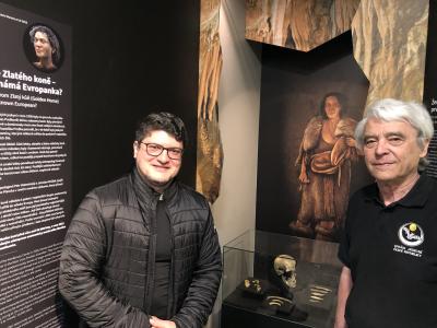 Cicero Moraes z Brazílie, autor rekonstrukce hlavy „koněpruské“ ženy