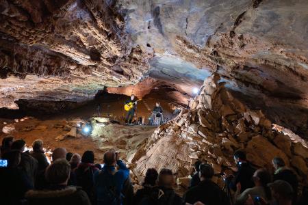 Duo Deep Dream v Koněpruských jeskyních, 11. 10. 2025