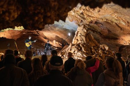 Duo Deep Dream v Koněpruských jeskyních, 11. 10. 2025