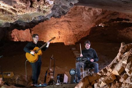 Duo Deep Dream v Koněpruských jeskyních, 11. 10. 2025