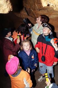 Čerti a andělé v Koněpruských jeskyních, prosinec 2009