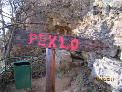 Čerti a andělé v Koněpruských jeskyních, prosinec 2009