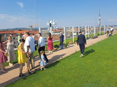 Jeskynní výstava na střeše Národního zemědělského muzea, 30. 6. 2026